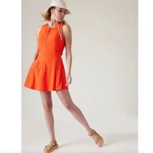 Athleta Orange Mini Dress